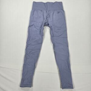 Gymshark Mid Rise Seamless Athletic Leggings in Purple Women's Size‎ Small